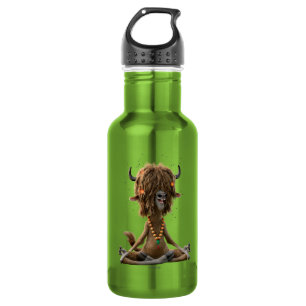 Zootopia   Meditate with Yax Stainless Steel Water Bottle