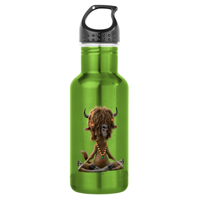 Zootopia | Meditate with Yax Stainless Steel Water Bottle (Front)