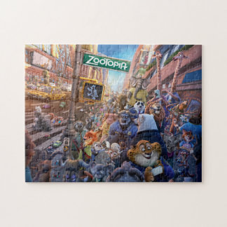 Zootopia Movie Poster Art Jigsaw Puzzle