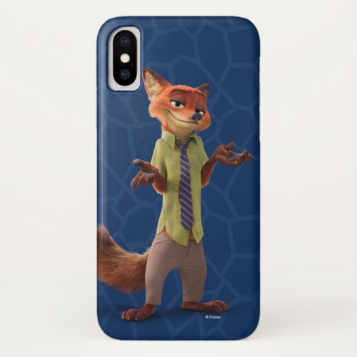 Zootopia  Nick Wilde iPhone X Case