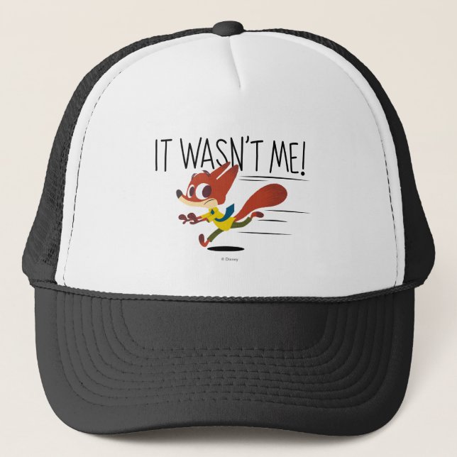 Zootopia | Nick Wilde - It Wasn't Me Trucker Hat (Front)