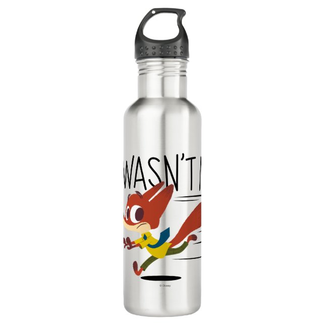 Zootopia | Nick Wilde - It Wasn't Me Water Bottle (Front)