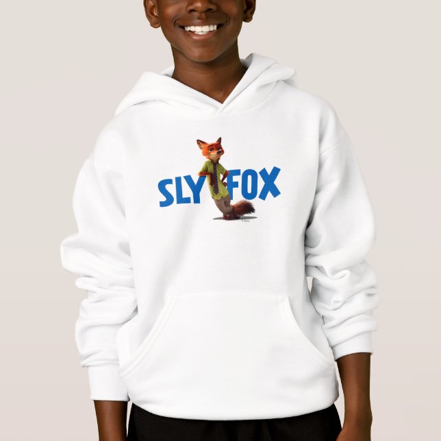 Zootopia | Nick Wilde - One Sly Fox Hoodie (Front)