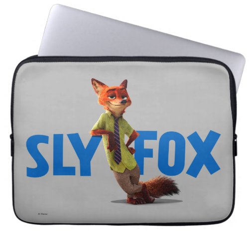 Zootopia  Nick Wilde _ One Sly Fox Laptop Sleeve