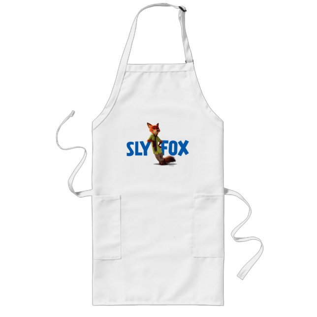 Zootopia | Nick Wilde - One Sly Fox Long Apron (Front)