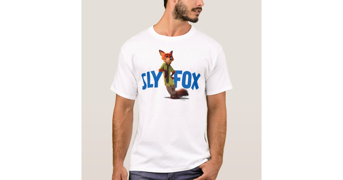 nick wilde t shirt
