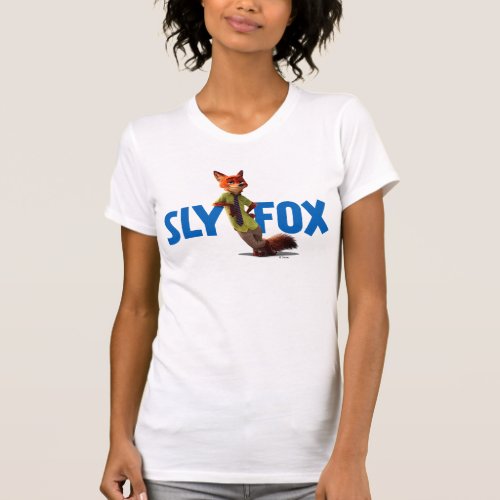 Zootopia  Nick Wilde _ One Sly Fox T_Shirt