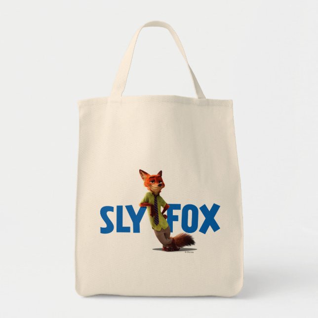 Zootopia | Nick Wilde - One Sly Fox Tote Bag (Front)