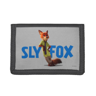 Zootopia   Nick Wilde - One Sly Fox Tri-fold Wallet