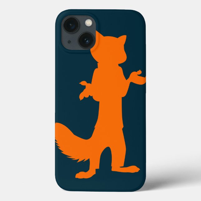 Zootopia | Nick Wilde Silhouette Case-Mate iPhone Case (Back)