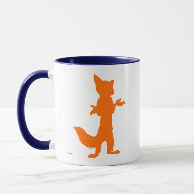 Zootopia | Nick Wilde Silhouette Mug (Left)
