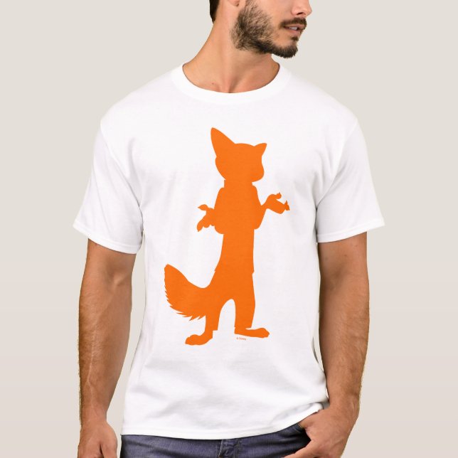 Zootopia | Nick Wilde Silhouette T-Shirt (Front)