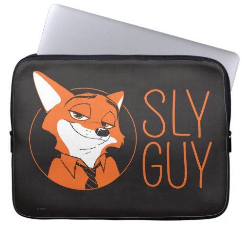 Zootopia  Nick Wilde _ Sly Guy Laptop Sleeve