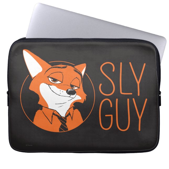 Zootopia | Nick Wilde - Sly Guy Laptop Sleeve (Front)