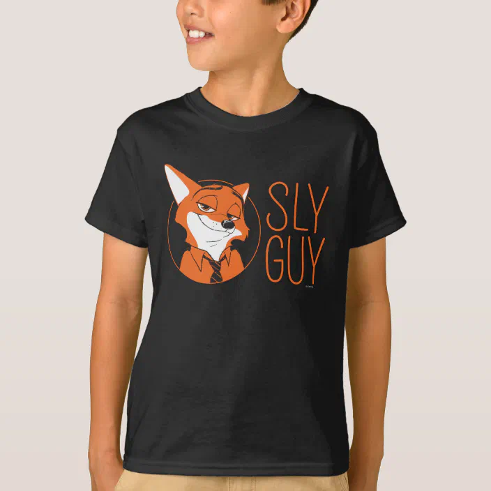 Zootopia Nick Wilde Sly Guy T Shirt Zazzle Com