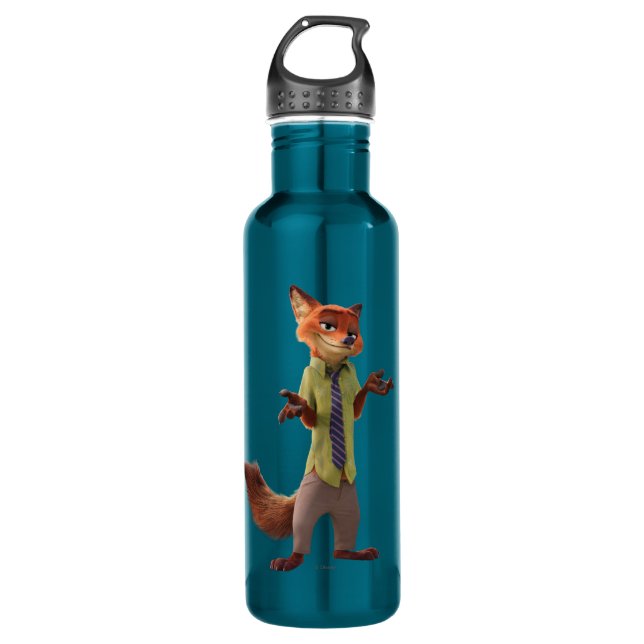 Zootopia | Nick Wilde Stainless Steel Water Bottle (Front)