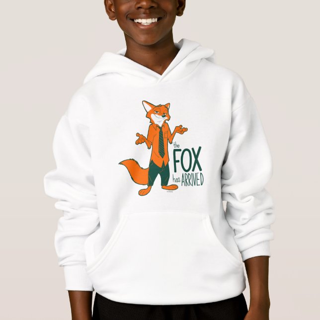 Zootopia | Nick Wilde - The Fox has Arrived Hoodie (Front)