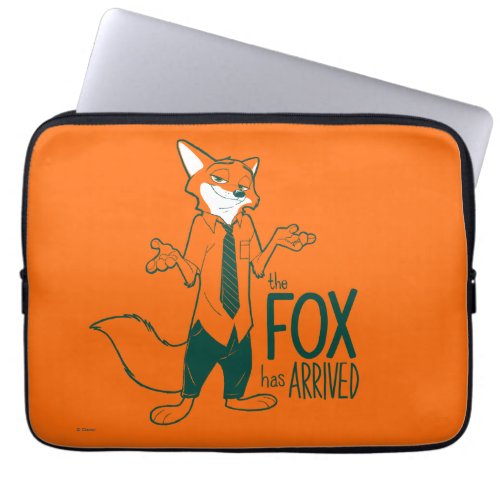 Zootopia  Nick Wilde _ The Fox has Arrived Laptop Sleeve