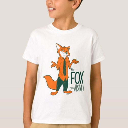 Zootopia  Nick Wilde _ The Fox has Arrived T_Shirt