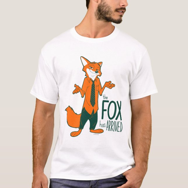 Zootopia | Nick Wilde - The Fox has Arrived T-Shirt (Front)