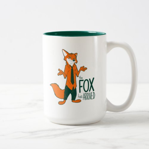 Zootopia  Nick Wilde _ The Fox has Arrived Two_Tone Coffee Mug