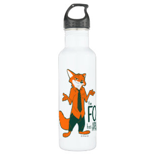 Zootopia Nick Wilde - The Fox has Arrived Water Bottle