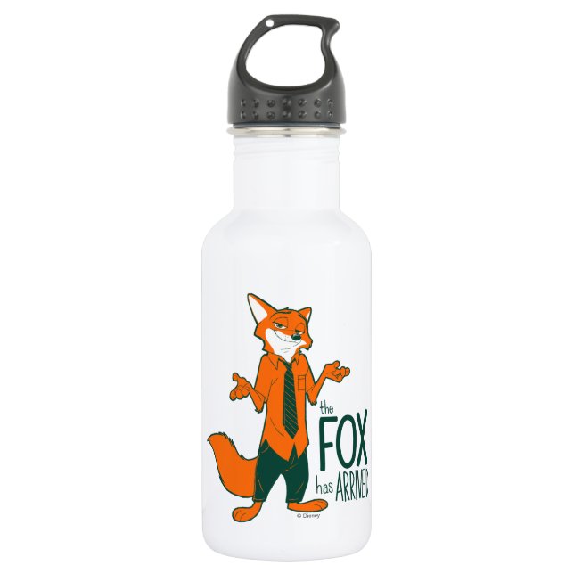 Zootopia | Nick Wilde - The Fox has Arrived Water Bottle (Front)