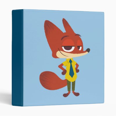 Zootopia | Nick Wilde - The Sly Fox 3 Ring Binder