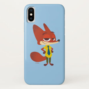 Zootopia   Nick Wilde - The Sly Fox iPhone X Case