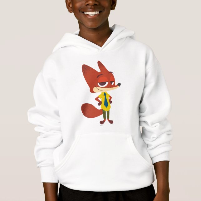 Zootopia | Nick Wilde - The Sly Fox Hoodie (Front)