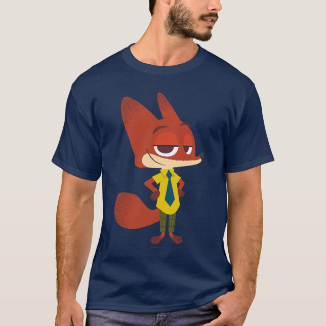 Zootopia | Nick Wilde - The Sly Fox T-Shirt (Front)