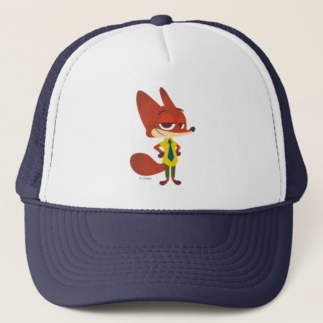 Zootopia | Nick Wilde - The Sly Fox Trucker Hat (Front)