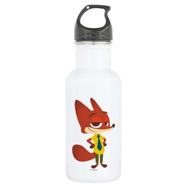 Zootopia | Nick Wilde - The Sly Fox Water Bottle (Front)
