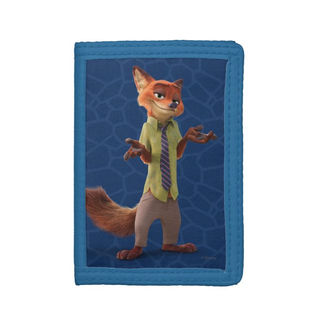 Zootopia | Nick Wilde Tri-fold Wallet (Front Vertical)