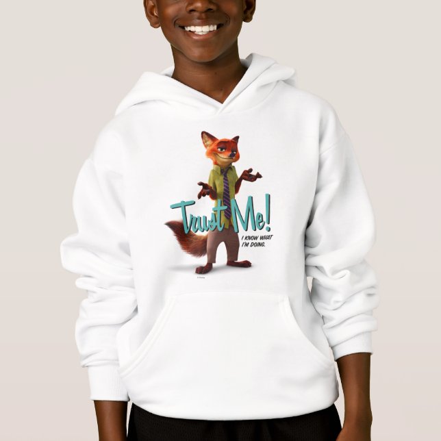 Zootopia | Nick Wilde - Trust Me! Hoodie (Front)
