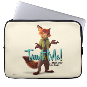 Zootopia   Nick Wilde - Trust Me! Laptop Sleeve