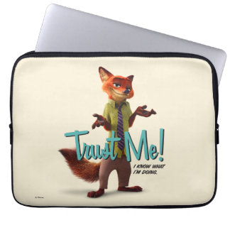 Zootopia | Nick Wilde - Trust Me! Laptop Sleeve