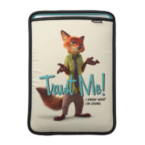 Zootopia | Nick Wilde - Trust Me! MacBook Sleeve