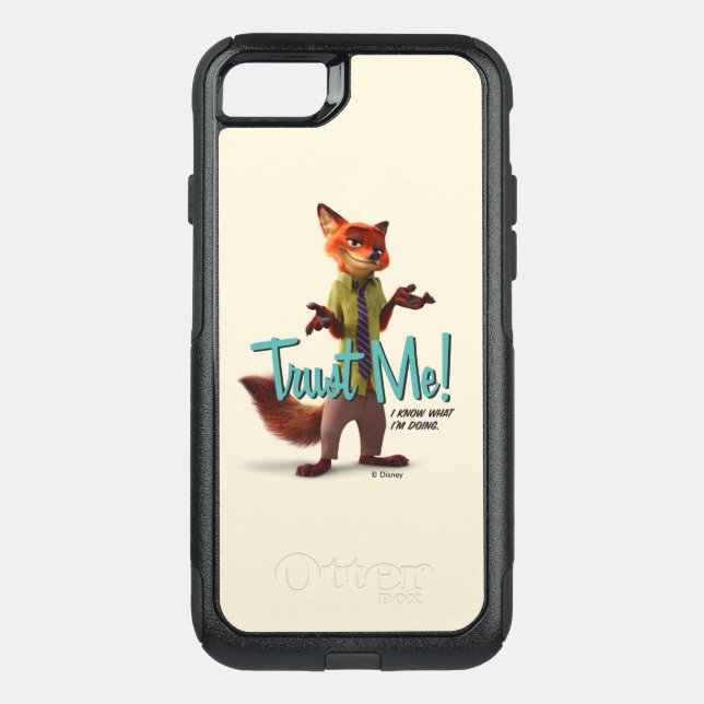 Zootopia | Nick Wilde - Trust Me! Otterbox iPhone Case (Back)