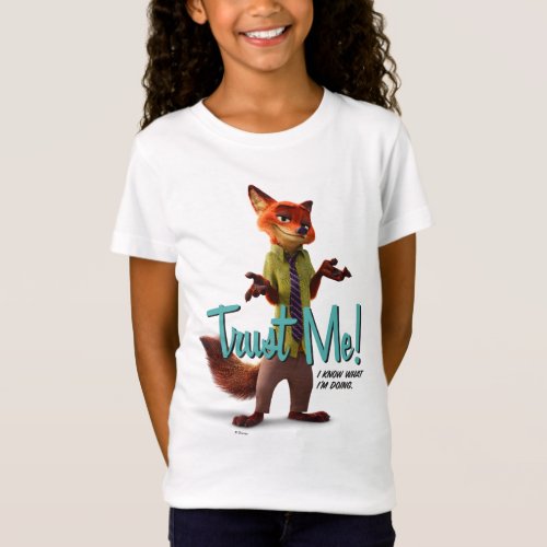 Zootopia  Nick Wilde _ Trust Me T_Shirt