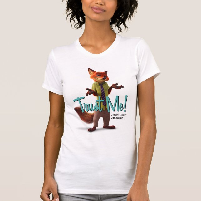 Zootopia | Nick Wilde - Trust Me! T-Shirt (Front)