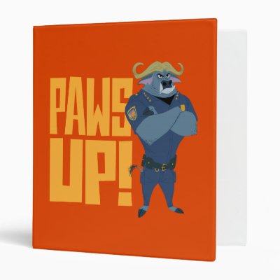 Zootopia | Paws Up! Binder