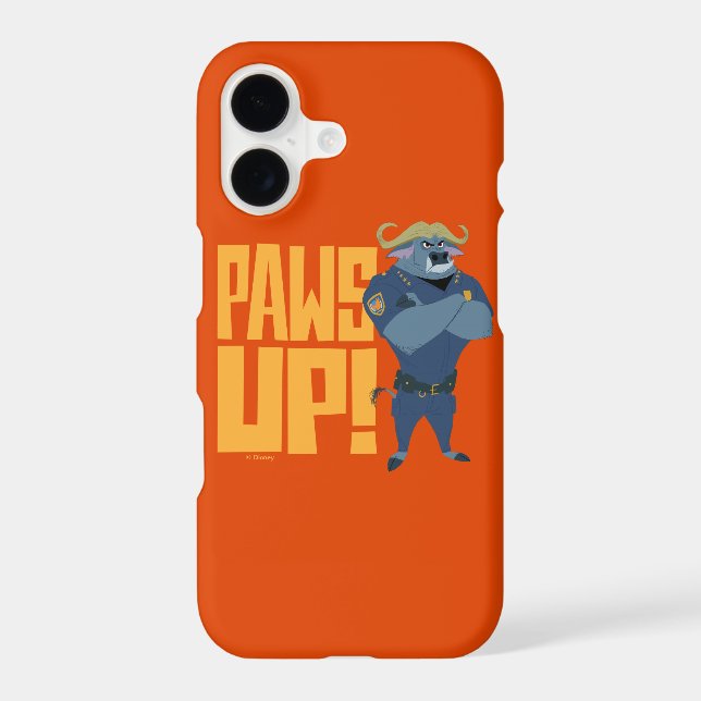 Zootopia | Paws Up! Iphone Case (Back)