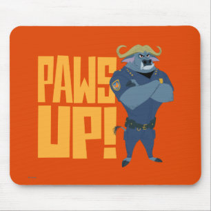 Zootopia Paws Up! Mouse Pad
