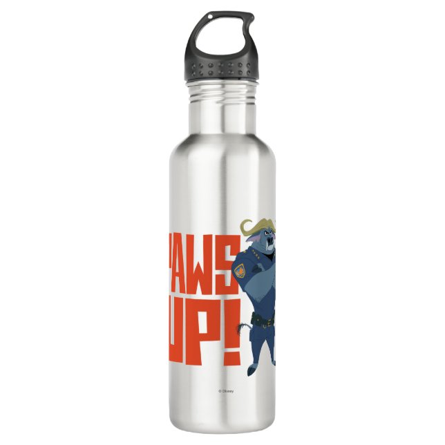 Zootopia | Paws Up! Stainless Steel Water Bottle (Front)