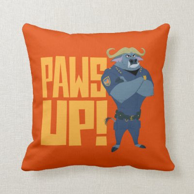 Zootopia | Paws Up! Throw Pillow