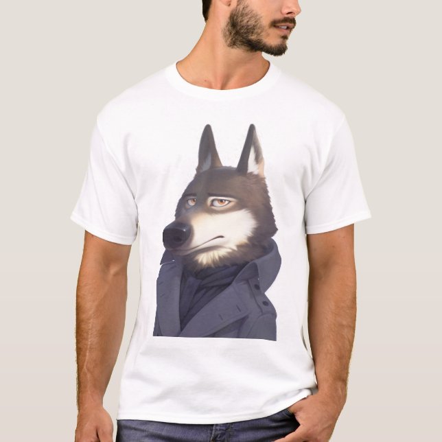 Zootopia Wolf T-Shirt (Front)