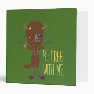 Zootopia   Yax - Be Free with Me 3 Ring Binder