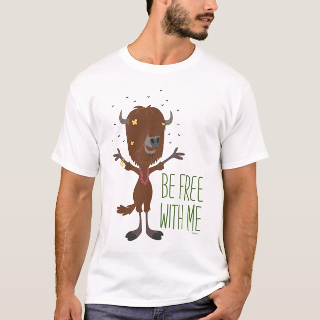 Zootopia | Yax - Be Free with Me T-Shirt (Front)