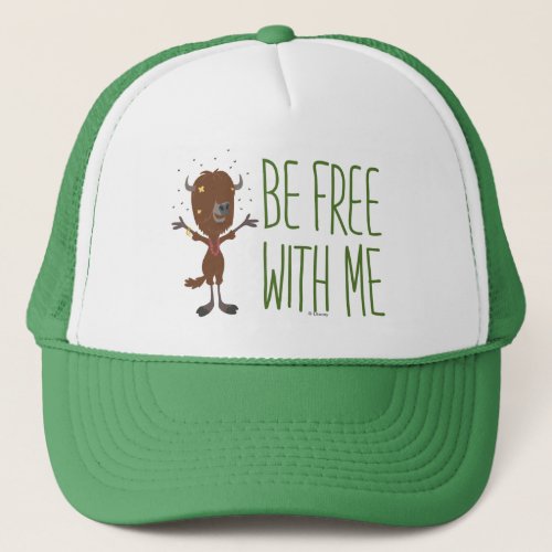 Zootopia  Yax _ Be Free with Me Trucker Hat